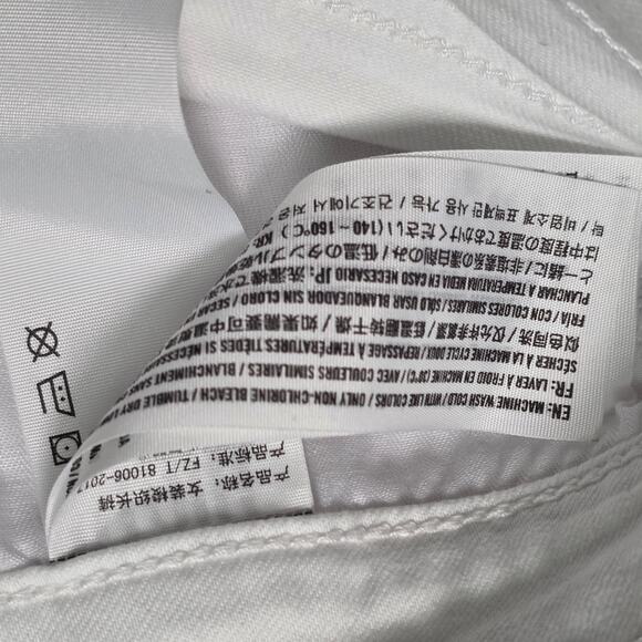 Hollister High Rise Super Skinny Jeans Women’s 28x28 White Distressed Stretch - Picture 8 of 8